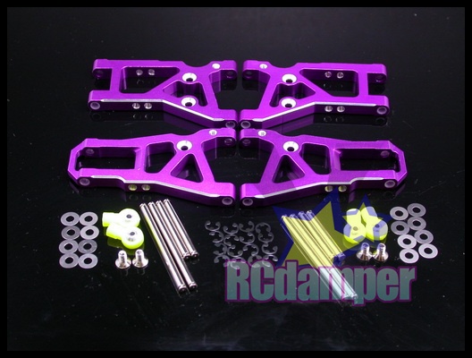 GPM ALUMINUM FRONT+REAR LOWER ARM P HPI NITRO RS4 3 III  